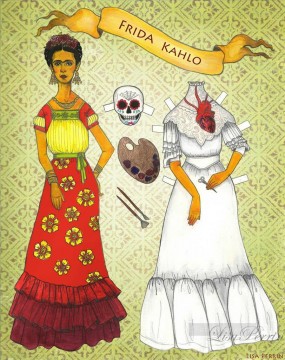Frida Kahlo Painting - diseño fk